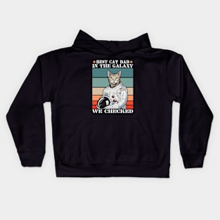 Best Cat Dad Kids Hoodie